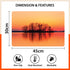 Polypropylene Table Mats & Coasters for Dining Table at Home (Loch - Set of 6)